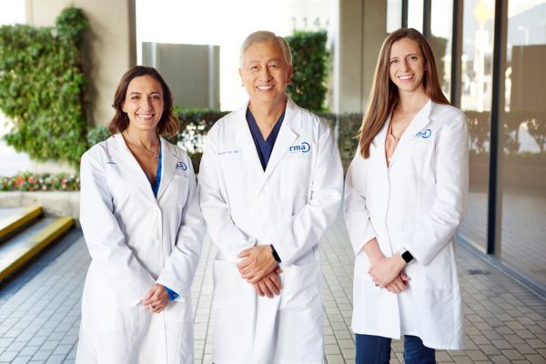 rma southern california fertility doctor team featuring dr. melanie landay and dr thomas kim