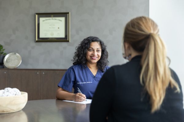 rma doctor conducting ivf clinic research