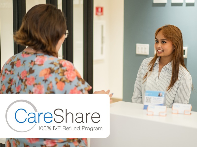 careshare ivf refund guarantee rma seattle
