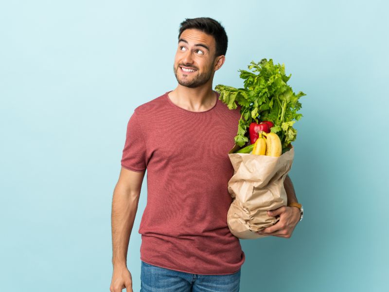 man with Foods to Increase Sperm Count