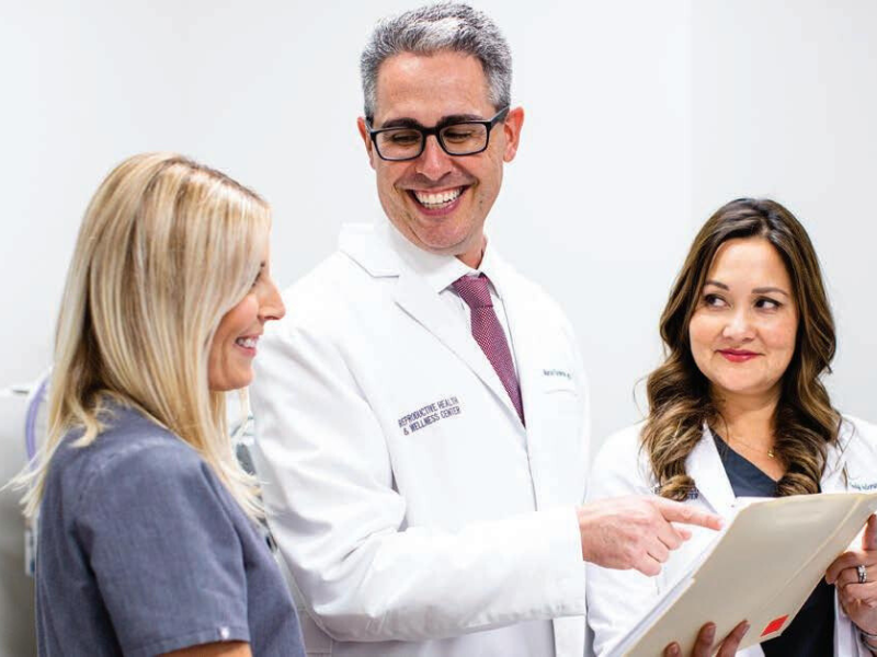 dr. marcus rosencrantz fertility doctor with care team